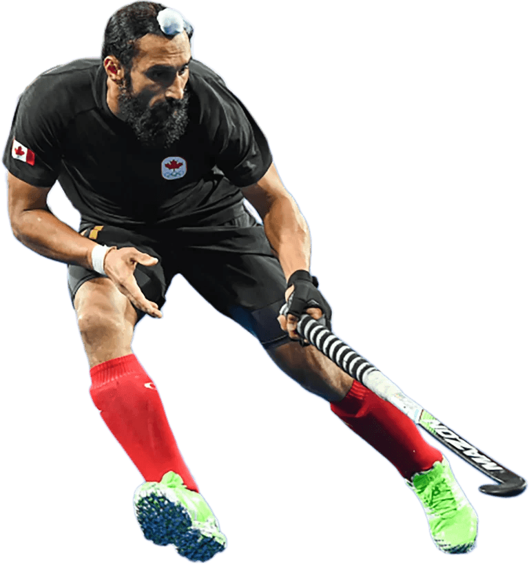 Wolverines Field Hockey Player In Action